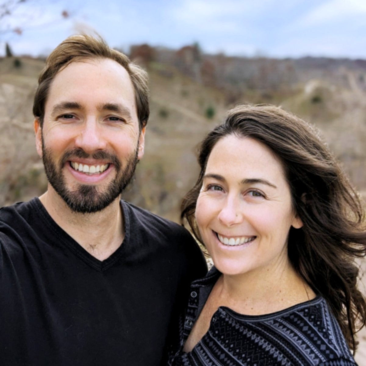 Veronica and Douglas, the married writing duo behind Veronica Douglas